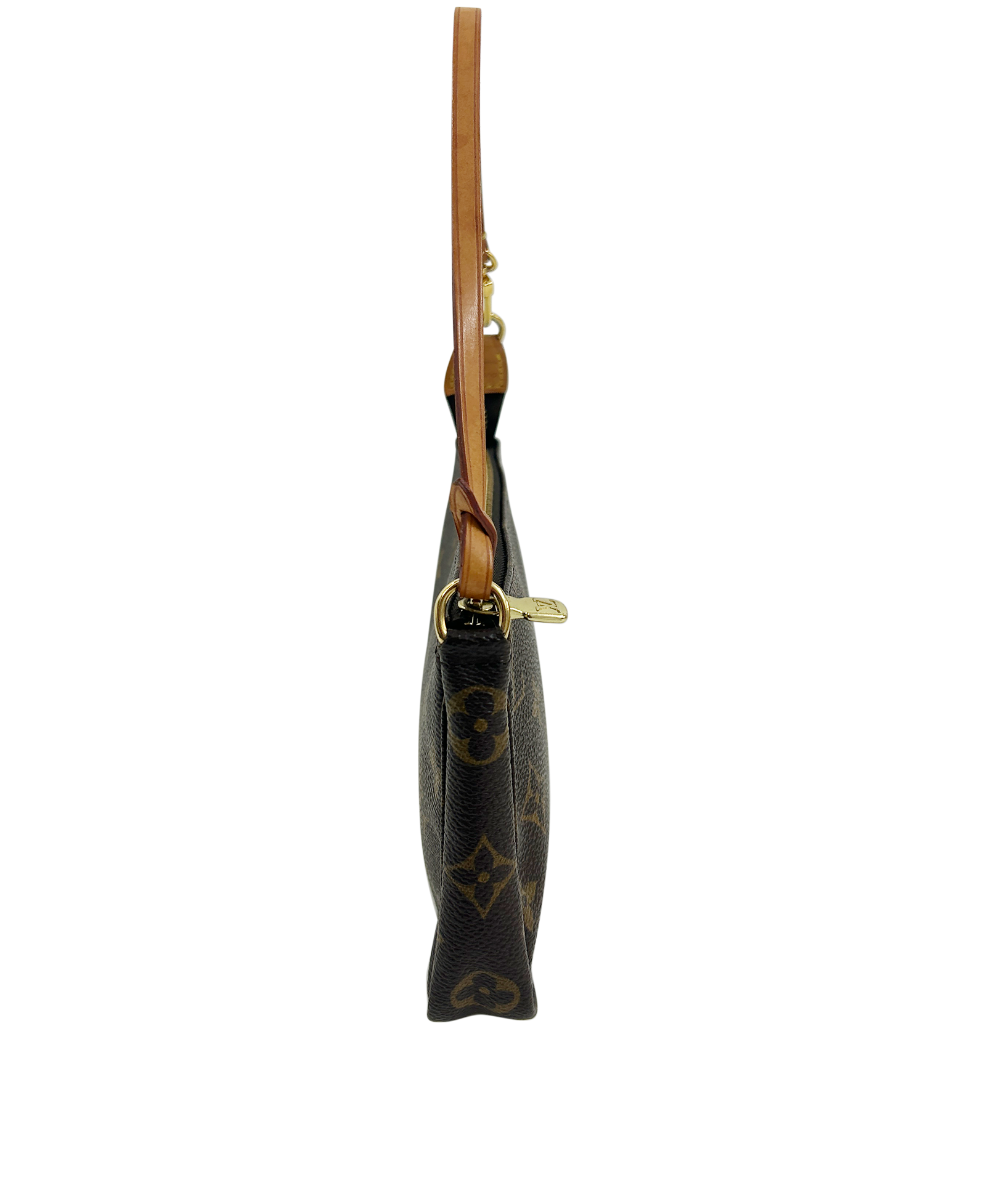 Pochette, 720&euro;, Bolso, Marrón, Canvas - General, Vista lateral